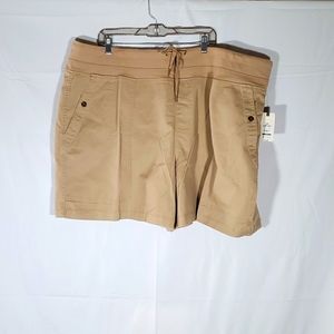 Extra 35% off Sale - Terra Sky Khaki Shorts 3x -$10